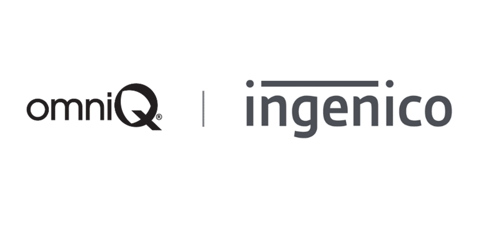 omniQ and Ingenico logos